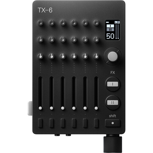 teenage engineering TX-6 Ultraportable Pro Mixer Audio Interface and Recorder (Black)