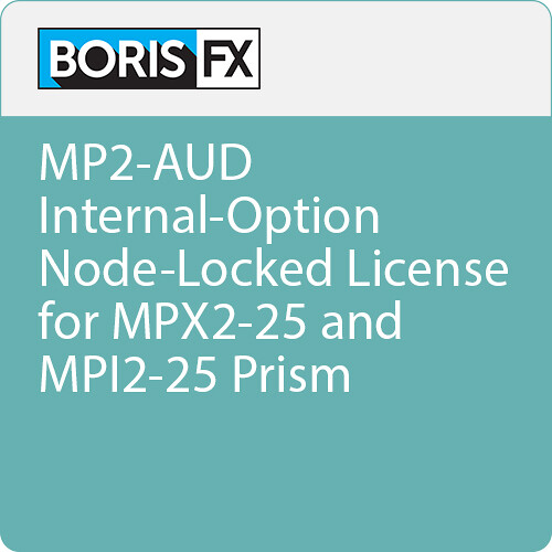 Telestream MP2-AUD Internal-Option Node-Locked License for MPX2-25 and MPI2-25 Prism