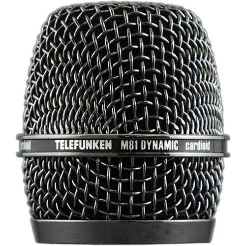 TELEFUNKEN Elektroakustik HD03-BKNK | M81 Replacement Microphone Grill Black Nickle