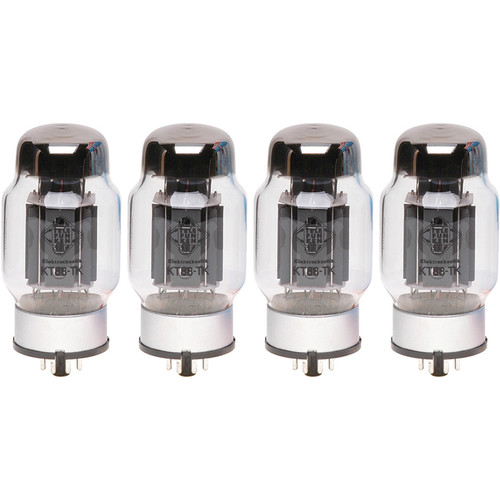 Telefunken KT88-TK Black Diamond Series Vacuum Tubes (Matched Set of Four)
