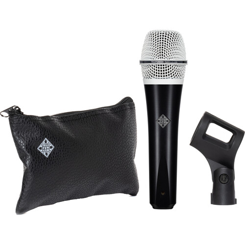 Telefunken M80 Custom Handheld Supercardioid Dynamic Microphone (Black Body White Grille)