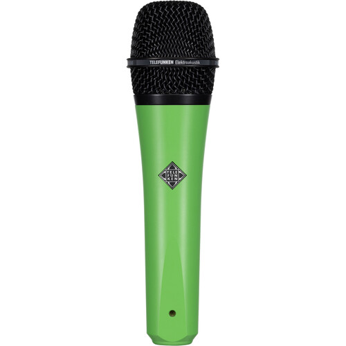 Telefunken M80 Custom Handheld Supercardioid Dynamic Microphone (Green Body Black Grille)
