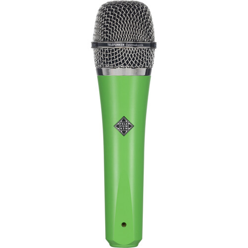 Telefunken M80 Custom Handheld Supercardioid Dynamic Microphone (Green Body Chrome Grille)