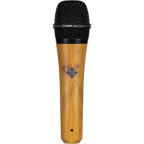 Telefunken M80 Custom Handheld Supercardioid Dynamic Microphone (Oak Body Black Grille)