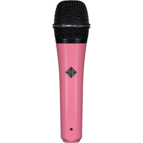 Telefunken M80 Custom Handheld Supercardioid Dynamic Microphone (Pink Body Black Grille)