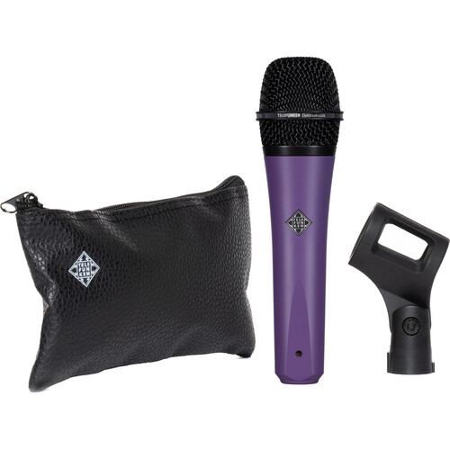 Telefunken M80 Custom Handheld Supercardioid Dynamic Microphone (Purple Body Black Grille)