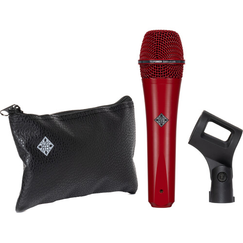 Telefunken M80 Custom Handheld Supercardioid Dynamic Microphone (Red Body Red Grille)