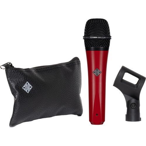 Telefunken M80 Custom Handheld Supercardioid Dynamic Microphone (Red Body Black Grille)