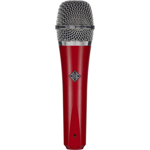 Telefunken M80 Custom Handheld Supercardioid Dynamic Microphone (Red Body Chrome Grille)
