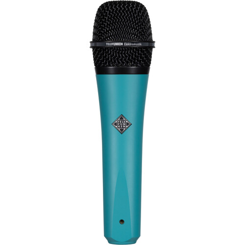 Telefunken M80 Custom Handheld Supercardioid Dynamic Microphone (Turquoise Body Black Grille)
