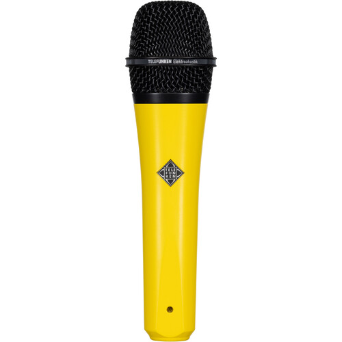Telefunken M80 Custom Handheld Supercardioid Dynamic Microphone (Yellow Body Black Grille)