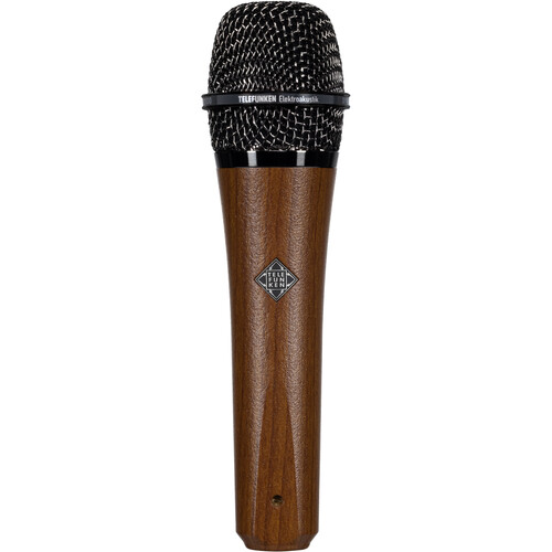 Telefunken M81 Custom Handheld Supercardioid Dynamic Microphone (Cherry Wood Body Chrome Grille)