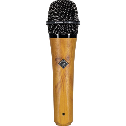 Telefunken M81 Custom Handheld Supercardioid Dynamic Microphone (Oak Wood Body Chrome Grille)