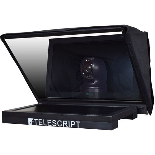 Telescript Robo-210-R-SDI Folding PTZ Teleprompter System with 21.5