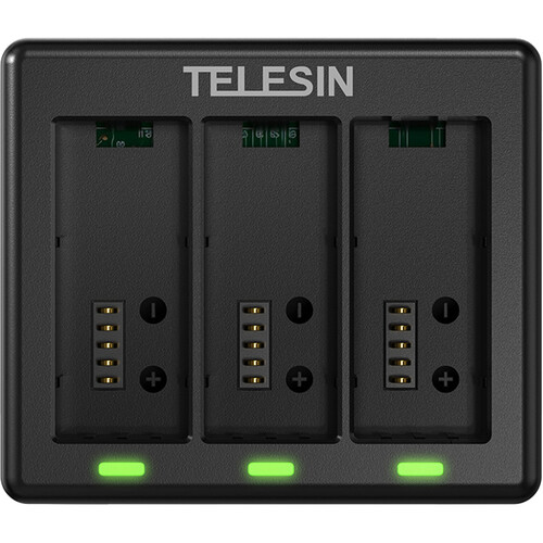 TELESIN 3-Slot Charger for GoPro HERO13 Battery