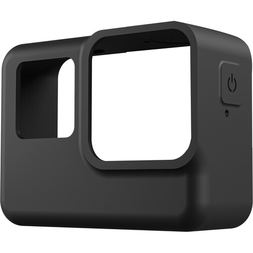 TELESIN Silicone Protective Case with Lens & Rear Screen Covers for Insta360 ACE (Black)