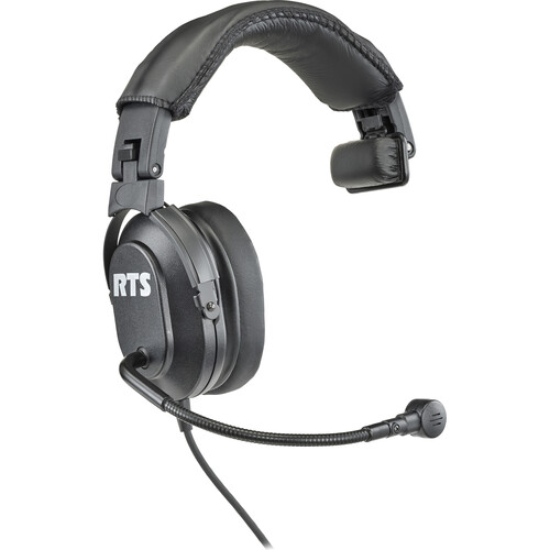 Telex/RTS HRF-1 Single-Sided Headset with Dynamic Boom Microphone (XLR 4-Pin Female Connector)