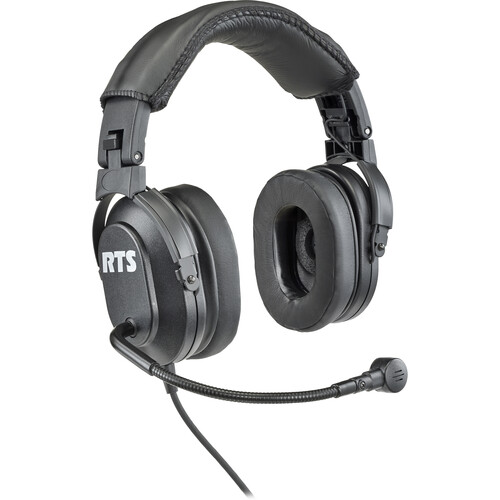 Telex/RTS HRF-2 Dual-Sided Headset with Dynamic Boom Microphone (XLR 4-Pin Male Connector)