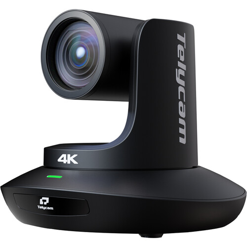 Telycam Vision+ 4KN NDI Auto Tracking & Live Streaming PTZ Camera with 12x Optical Zoom (Black)