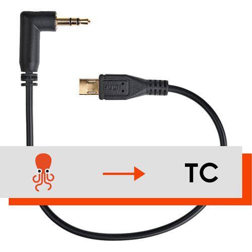 Tentacle Sync 3.5mm TRS to Multi Interface Timecode Cable for Sony FX3/FX30 (7.9
