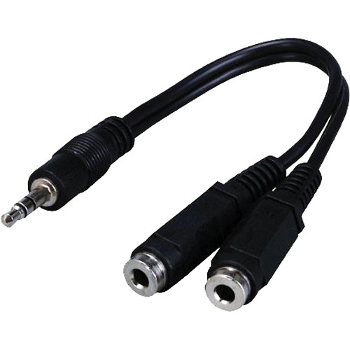 Tera Grand 3.5mm Male to 2 RCA Female Adapter