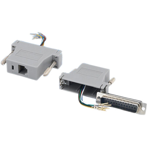 Tera Grand DB 25-Pin Male to RJ-12 Female Modular Adapter
