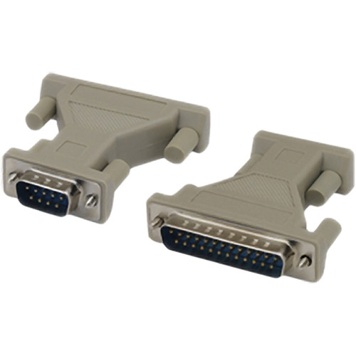 Tera Grand DB 9-Pin Male to DB 25-Pin Male AT Modem Molded Adapter