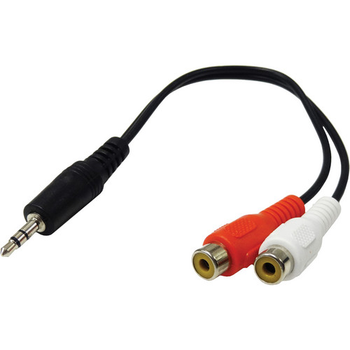 Tera Grand 3.5mm TRS Male to Dual RCA Female Y-Cable (6