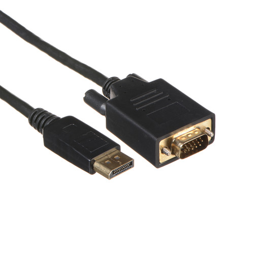 Tera Grand DisplayPort to VGA Cable (10' Black)
