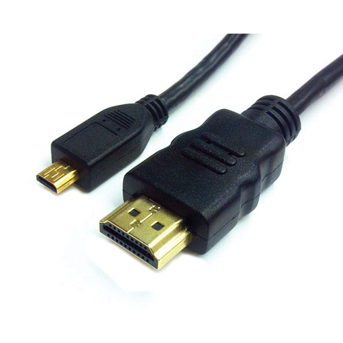 Tera Grand High-Speed Micro-HDMI to HDMI Cable with Ethernet (2')