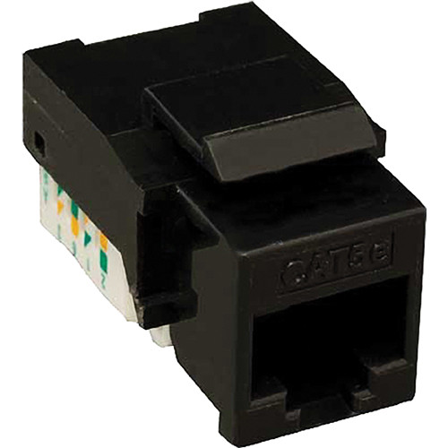 Tera Grand CAT5e Tool-Less Keystone Jack (Black)