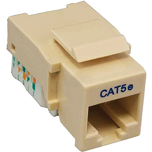 Tera Grand CAT5e Tool-Less Keystone Jack (Ivory)
