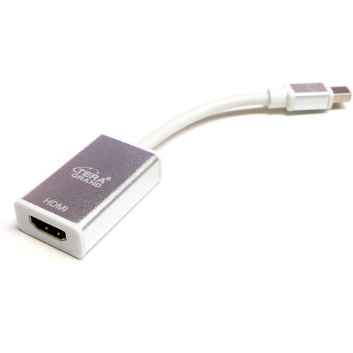 Tera Grand Active Mini DisplayPort Male to HDMI Female Adapter (White)