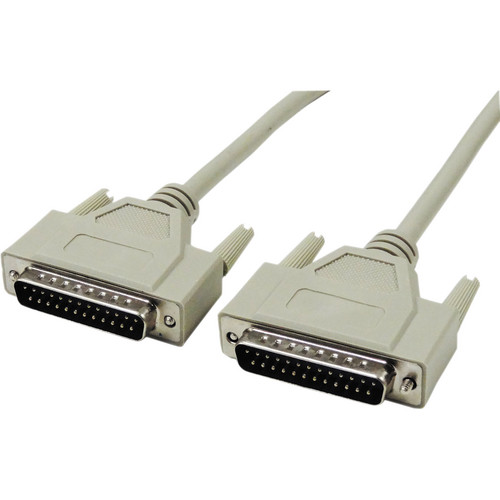 Tera Grand DB25 Male to DB25 Male RS-232 Serial Cable (6')