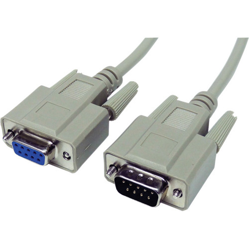 Tera Grand DB9 Male to DB9 Female RS-232 Serial Cable (100')