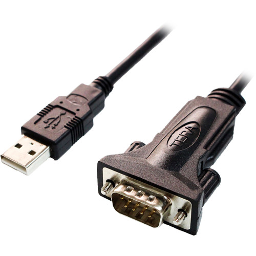 Tera Grand USB 2.0 Type-A to RS-232 Serial DB9 Male Adapter Cable (6')
