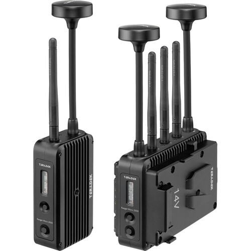 Teradek Ranger Micro 2500 3G-SDI/HDMI Wireless Transmitter/Receiver Deluxe Kit (V-Mount)