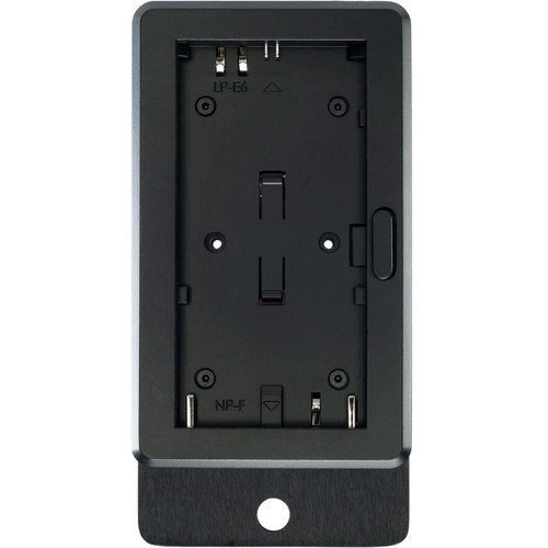 Teradek Battery Plate for Canon LP-E6 or Sony NP-F550 with Barrel Power Cable