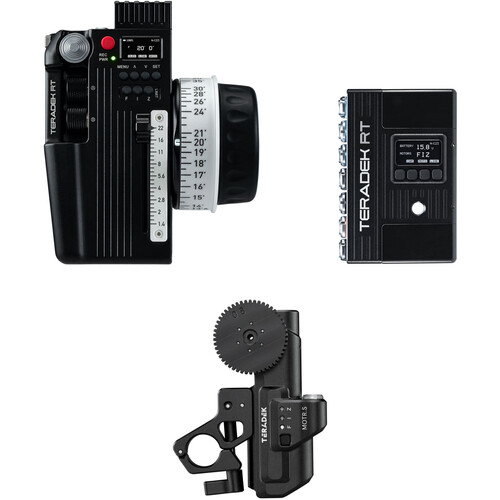 Teradek RT FIZ Wireless Lens Control Kit with CTRL.3 MDR.X & MOTR.S