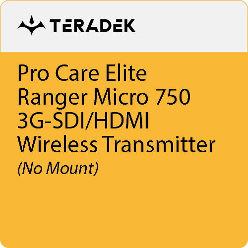 Teradek Pro Care Elite Annual Subscription for Ranger Micro 750 Transmitter