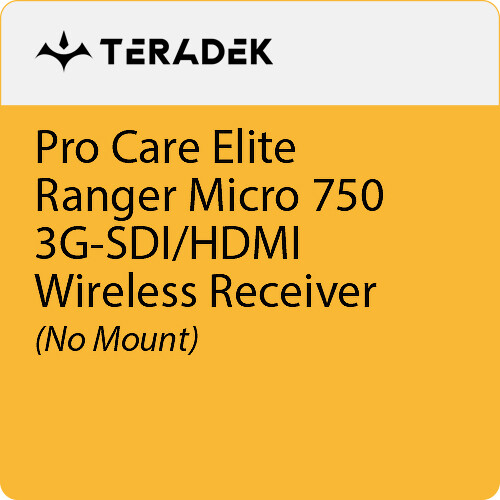 Teradek Pro Care Elite Annual Subscription for Ranger Micro 750 Receiver