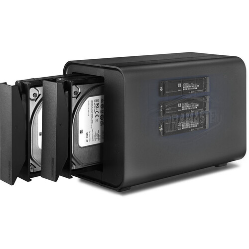 TerraMaster D5 Hybrid 5-Bay USB 3.2 Gen 2 Hybrid Disk Enclosure