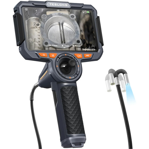 Teslong TF600 Articulating Dual-Lens Inspection Camera with 6