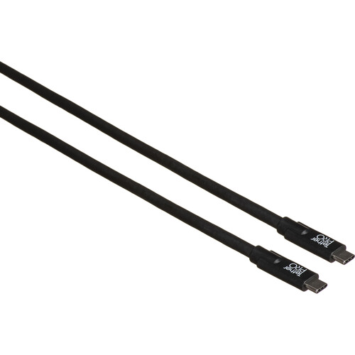 Tether Tools TetherPro USB Type-C Male to USB Type-C Male Cable (15' Black)