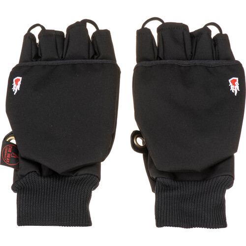 The Heat Company Heat 2 Softshell Mitten Gloves (Size 7 Black)