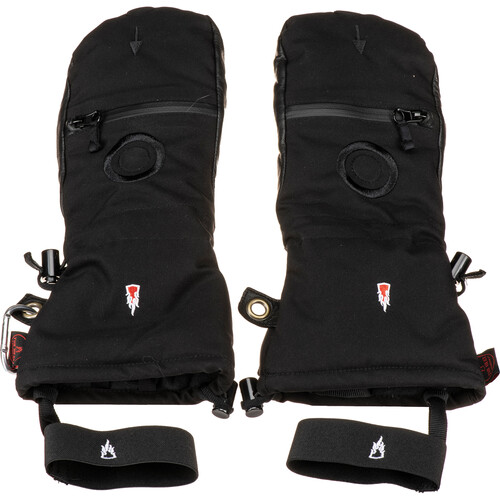The Heat Company Heat 3 Smart Mittens/Gloves (Size 12 Black)