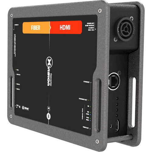 Theatrixx Technologies xVision Fiber to HDMI + Ethernet Converter and powerCON True1 In/Out