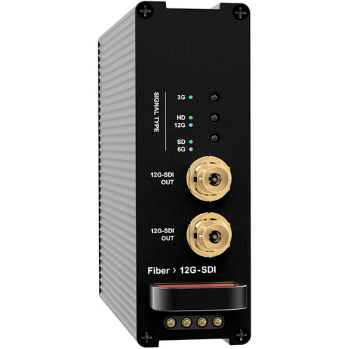 Theatrixx Technologies xVision Single-Mode Fiber to 12G-SDI Reversible Module (OpticalCON QUAD)