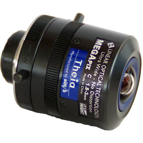 Theia Technologies ML183M C-Mount 1.8-3mm Varifocal Lens