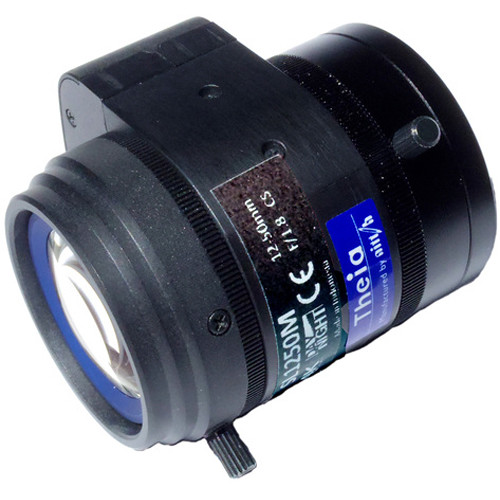 Theia Technologies SL1250M 12-50mm CS-Mount 4K Telephoto Manual-Iris Varifocal Lens